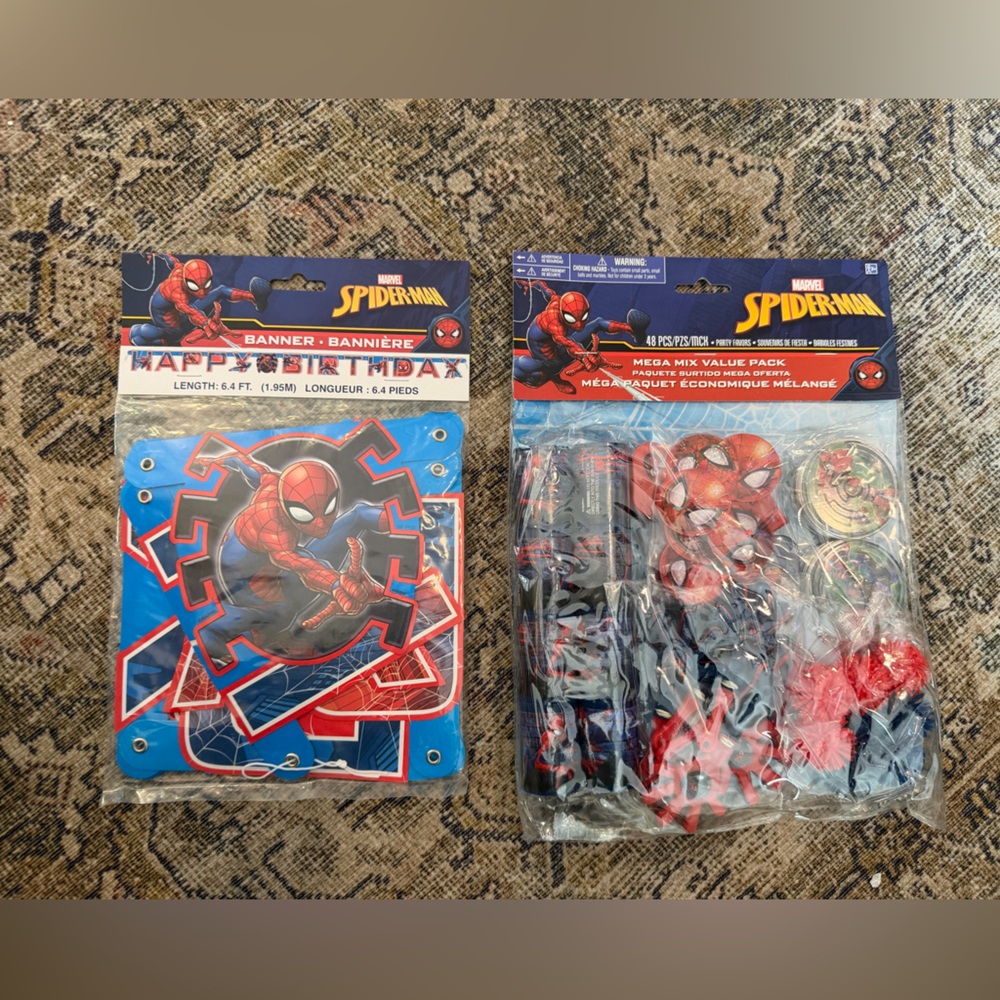 Spider-Man Party Supplies Set
